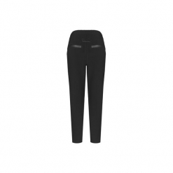 Spodnie damskie IVETTE PANTS CZARNE. Czarne spodnie damskie marki MeMola, s, z dzianiny, z obniżonym stanem. Za 251,91 zł.