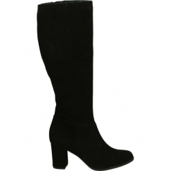 Kozaki - 7222405 NERO. Czarne buty zimowe damskie Venezia, ze skóry. Za 499,00 zł.