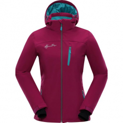 Kurtka softshellowa "Nootka" w kolorze różowym. Czerwone kurtki damskie marki Alpine Pro, xs, z materiału. W wyprzedaży za 369,95 zł.