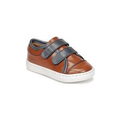 Buty Dziecko Citrouille et Compagnie INACUFI. Pomarańczowe trampki chłopięce marki Citrouille et Compagnie, bez wzorów, bez zapięcia. Za 139,30 zł.