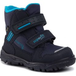 Śniegowce SUPERFIT - GORE-TEX 8-09044-80 M Blau/Blau. Niebieskie śniegowce chłopięce Superfit, bez zapięcia, gore-tex. W wyprzedaży za 219,00 zł.