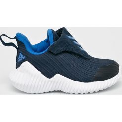 Adidas Performance - Buty dziecięce FortaRun. Niebieskie trampki chłopięce adidas Performance, bez wzorów, z materiału, sportowe, bez zapięcia. Za 149,90 zł.