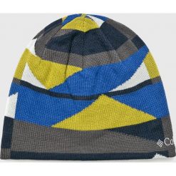 Columbia - Czapka. Niebieskie czapki męskie marki Columbia, na zimę, z dzianiny. W wyprzedaży za 69,90 zł.