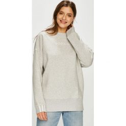 Adidas Originals - Bluza. Szare bluzy damskie marki adidas Originals, z aplikacjami, z bawełny, bez kaptura. Za 279,90 zł.