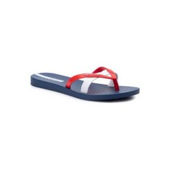 IPANEMA 81805 Granatowy. Niebieskie klapki damskie Ipanema, bez wzorów, z tworzywa sztucznego, bez obcasa. Za 69,99 zł.