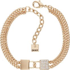 Dkny - Bransoletka. Żółte bransoletki damskie DKNY, metalowe. Za 379,90 zł.