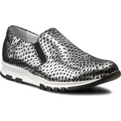 Sneakersy KARINO - 1655/115-P Srebrny. Szare półbuty damskie Karino, ze skóry. W wyprzedaży za 159,00 zł.