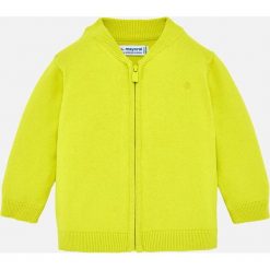 Mayoral - Sweter dziecięcy 68-98 cm. Niebieskie swetry chłopięce Mayoral, bez wzorów, z bawełny, bez kaptura. W wyprzedaży za 57,90 zł.
