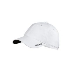 Czapka Z Daszkiem Tenis I Inne Sporty Rakietowe Tc500. Białe czapki męskie marki ARTENGO, bez wzorów, z poliesteru, sportowe. Za 24,99 zł.