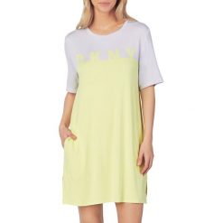 Tunika DKNY 13319402. Tuniki damskie DKNY New York, s, bez wzorów, bez kołnierzyka, bez rękawów. Za 255,00 zł.