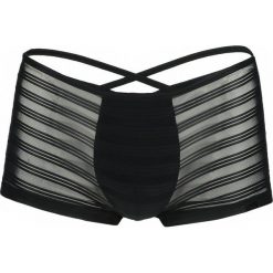 HOM BOND TRUNK Panty black. Czarne slipy męskie HOM, z elastanu. Za 169,00 zł.