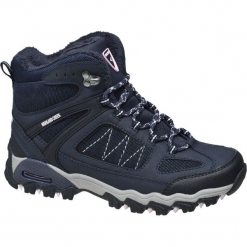 Trekkingowe buty damskie Highland Creek granatowe. Niebieskie buty trekkingowe damskie marki Highland Creek. Za 119,90 zł.