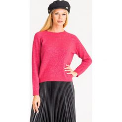 SWETER MY TWIN. Różowe swetry damskie Twinset, s, z aplikacjami, z wełny, bez rękawów, bez kaptura. Za 659,00 zł.