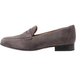 Clarks Unstructured UN BLUSH GO Półbuty wsuwane dark grey. Szare półbuty damskie skórzane marki Clarks Unstructured. Za 389,00 zł.