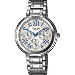 CASIO Sheen SHE 3034D-7A. Szare zegarki damskie CASIO, srebrne. W wyprzedaży za 440,00 zł.