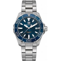 ZEGAREK TAG HEUER AQUARACER WAY111C.BA0928. Niebieskie zegarki męskie marki TAG HEUER, ze stali. Za 6590,00 zł.