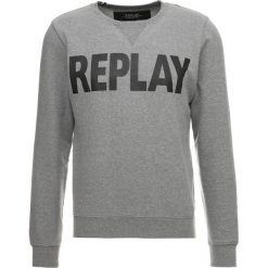 Replay Bluza melange grey. Niebieskie bluzy męskie marki Replay. Za 479,00 zł.