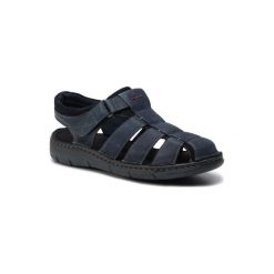 LASOCKI FOR MEN MI08-C498-504-01. Pomarańczowe sandały męskie Lasocki For Men, ze skóry, bez zapięcia. Za 139,99 zł.