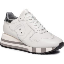 Sneakersy BLAUER - 9FCHARLOTTE01/LEA White. Białe półbuty damskie Blauer, ze skóry ekologicznej. Za 599,00 zł.