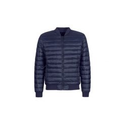 Kurtki pikowane Selected SLHPADDED BOMBER. Niebieskie kurtki męskie marki Selected, s, bez wzorów, bez kaptura. Za 399,00 zł.