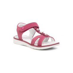 LASOCKI KIDS CI12-TRES-06 Różowy. Różowe sandały dziewczęce Lasocki Kids, ze skóry, bez zapięcia. Za 99,99 zł.