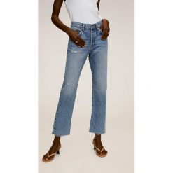 Mango - Jeansy Havana. Niebieskie jeansy damskie Mango, z podwyższonym stanem. Za 139,99 zł.