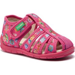 Sandały FRODDO - G1700222 S Fuxia+. Różowe sandały dziewczęce marki Froddo, ze skóry, bez zapięcia. Za 149,00 zł.