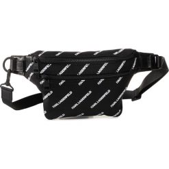 Saszetka nerka KARL LAGERFELD - 805906 501116 Black 990. Czarne torby męskie skórzane KARL LAGERFELD, bez wzorów, z materiału, młodzieżowe. Za 739,00 zł.