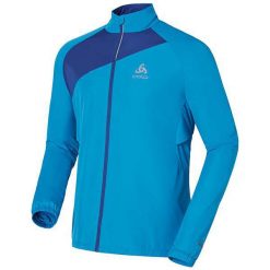 Kurtki sportowe męskie: Odlo Kurtka Jacket Logic TIMER niebieska r. M (347422)