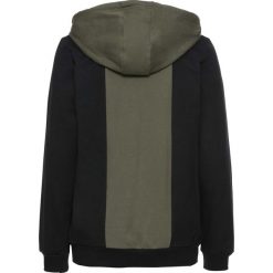 Bluzy damskie: Bluza rozpinana bonprix oliwkowo-czarny