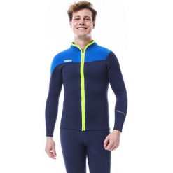 Kurtki męskie bomber: JOBE Męska neoprenowa kurtka Toronto Jacket Blue Niebieska XXL