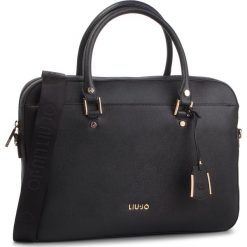 Torebka LIU JO - L Briefcase N19008 E0087 Nero 22222. Czarne torebki klasyczne damskie Liu Jo, bez wzorów, ze skóry ekologicznej, klasyczne, bez dodatków. Za 649,00 zł.