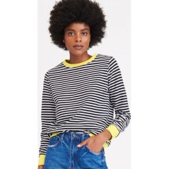 Bawełniana bluza - Wielobarwny. Szare bluzy damskie Reserved, s, bez wzorów, z bawełny, bez rękawów, bez kaptura. Za 59,99 zł.