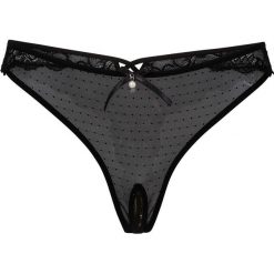 Stringi: Stringi „ouvert” bonprix czarny