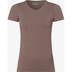 Marie Lund - T-shirt damski, beżowy. Brązowe t-shirty damskie Marie Lund, l, bez wzorów, bez kołnierzyka. Za 59,95 zł.