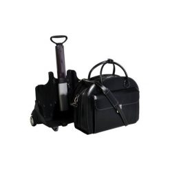 Torba MCKLEIN Glen Ellyn 15.6 cali Czarny. Czarne torby na laptopa Mcklein, bez wzorów, eleganckie. Za 1310,99 zł.