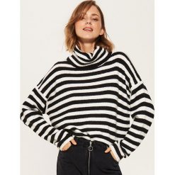 Sweter z golfem - Wielobarwn. Szare golfy damskie House, l. Za 69,99 zł.