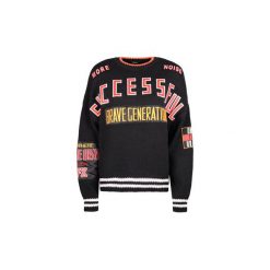 Swetry Diesel 00S8JZ 0EARS / K-Suces Pullover. Czarne swetry damskie Diesel, s, bez wzorów, bez rękawów, bez kaptura. Za 379,00 zł.