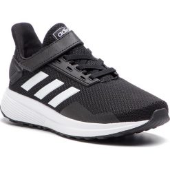 Buty adidas - Duramo 9 C G26758 Cblack/Ftwwht/Cblack. Czarne półbuty chłopięce Adidas, na rzepy. W wyprzedaży za 149,00 zł.