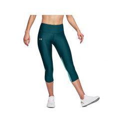 Spodnie dresowe damskie: Under Armour Spodnie sportowe damskie Armour Fly Fast Capri zielone r. M (1320320-716)