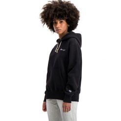CHAMPION SMALL SCRIPT LOGO REVERSE WEAVE > 113150-KK001. Bluzy damskie Champion, l, z aplikacjami, z bawełny, bez rękawów, bez kaptura. Za 399,99 zł.