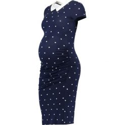 Sukienki hiszpanki: Envie de Fraise BRUNA Sukienka z dżerseju navy blue/off white dots