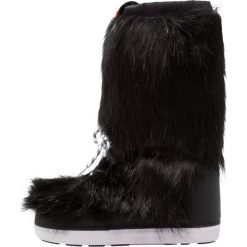 Buty zimowe damskie: Hunter ORIGINAL Kozaki sznurowane black