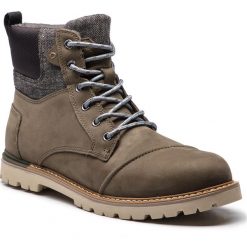 Trapery TOMS - Ashland 10011005 Waterproof Tarmac Olive. Zielone bez kategorii Toms, ze skóry. W wyprzedaży za 419,00 zł.