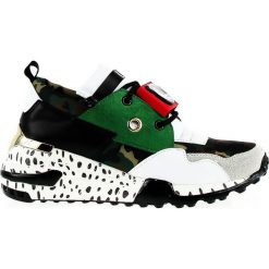 Sneakersy damskie biało-zielone (38). Sneakersy damskie vices. Za 139,00 zł.