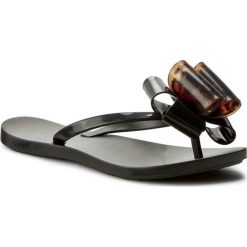 Japonki ZAXY - Link Thong Fem 82037 Black 90058 W285077 02064. Czarne klapki damskie Zaxy, bez wzorów, z tworzywa sztucznego, bez obcasa. W wyprzedaży za 79,00 zł.
