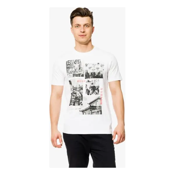 Feewear Koszulka Ss Maxim , biały, rozmiar XL. Białe koszulki męskie Feewear, xl, bez wzorów, z bawełny, z okrągłym kołnierzem, bez rękawów. W wyprzedaży za 31,99 zł.