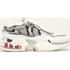Karl Lagerfeld - Buty. Białe buty sportowe damskie KARL LAGERFELD, bez wzorów, ze skóry, sportowe. W wyprzedaży za 639,90 zł.