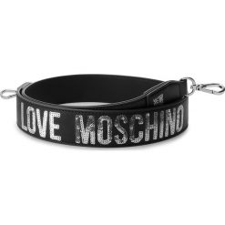 Wymienny pasek do torebki LOVE MOSCHINO - JC6404PP06KA100B Nero/Argento. Czarne paski męskie marki Love Moschino, w paski, ze skóry ekologicznej. Za 289,00 zł.