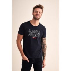 T-shirt w kolorze granatowym. Niebieskie t-shirty męskie TATUUM, m, bez wzorów, z bawełny, z okrągłym kołnierzem. W wyprzedaży za 49,95 zł.